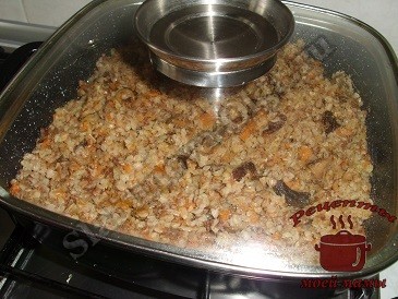 Ароматная гречневая каша готова Ароматная гречневая каша готова