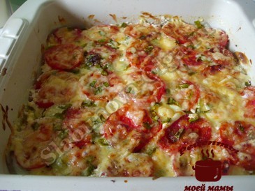 Кабачки с сыром готовы