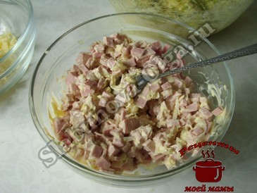 Пицца из кабачков, начинка