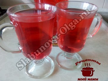 Клюквенный компот