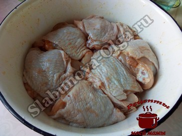 Куриные бедрышки, маринуем Куриные бедрышки, маринуем