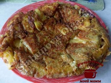 Кабачки в кляре с сыром и чесноком, как блин
