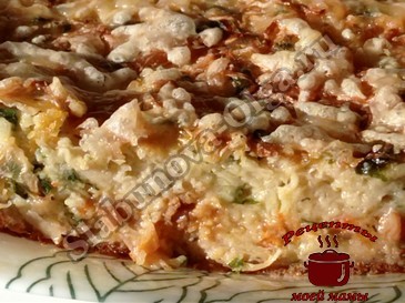 Пирог с капустой и мясной начинкой Пирог с капустой и мясной начинкой