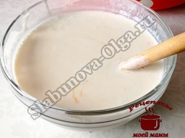 Лаваш с начинкой из творога и колбасы, готовим заливку