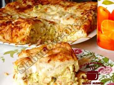 Пирог из лаваша