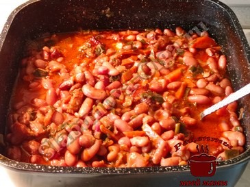 Фасоль с мясом Фасоль с мясом
