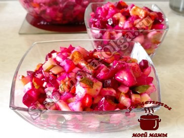 Овощной салат с грибами Овощной салат с грибами