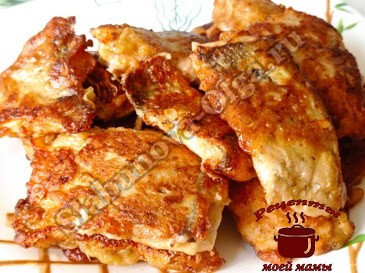 Рыба в луковом кляре Рыба в луковом кляре