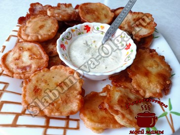 Картофель жареный в кляре Картофель жареный в кляре