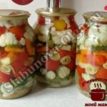 Маринованные овощи, ассорти на праздничный стол