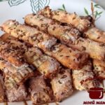 Яблочно-творожные палочки с семечками